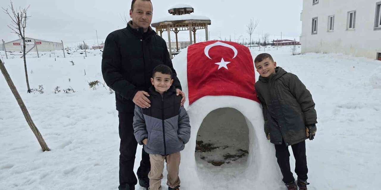 Bu eskimo evi Alaska’da değil Yozgat’ta