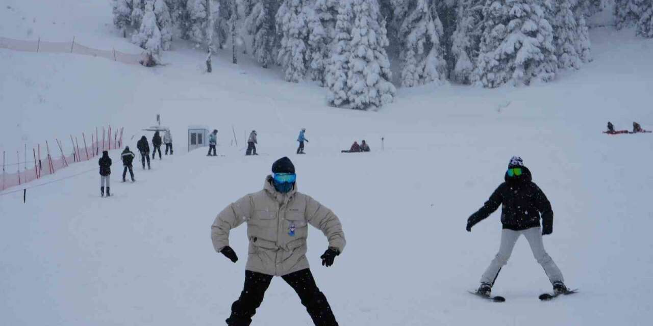 Ilgaz Dağı’nda hafta sonu yoğunluğu