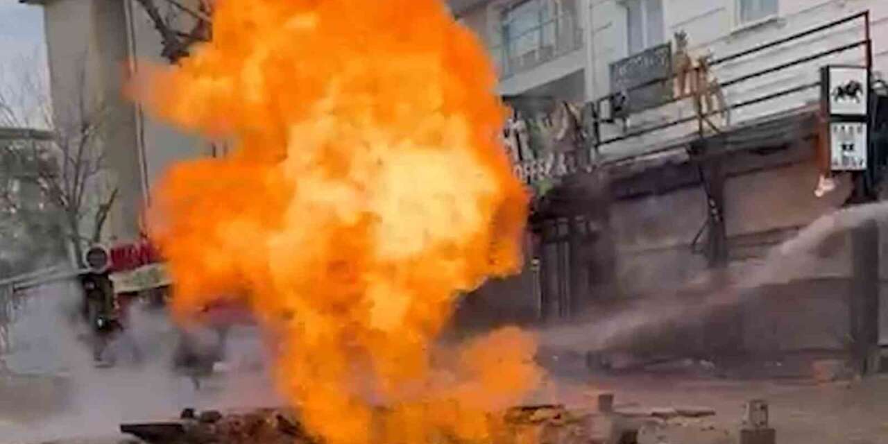 Kırıkkale'de doğal gaz boru hattı patladı