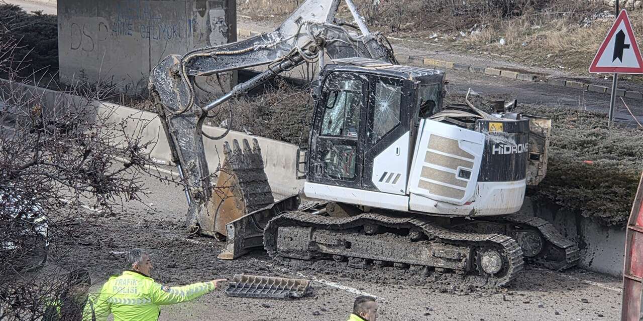 Kırıkkale yolunda facianın eşiğinden dönüldü