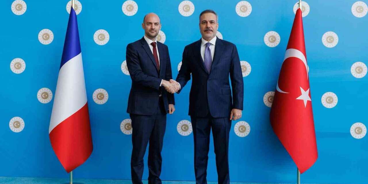 Bakan Fidan, Fransız mevkidaşı Barrot ile görüştü