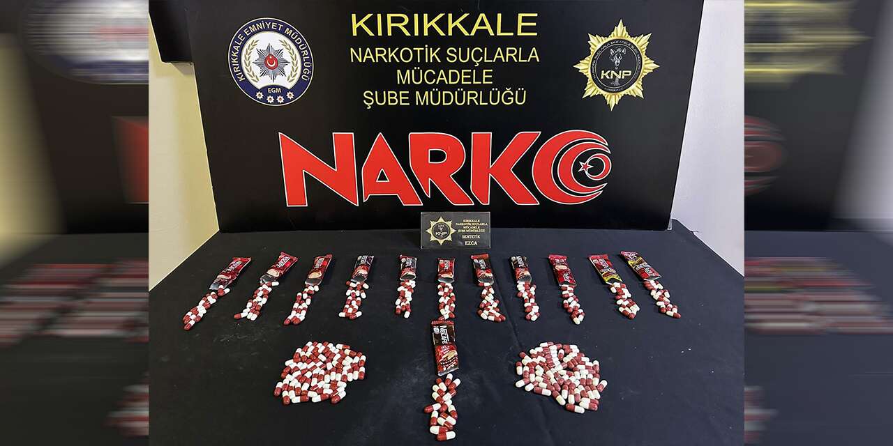 Sentetik uyuşturucu ele geçirildi, paraya el konuldu!