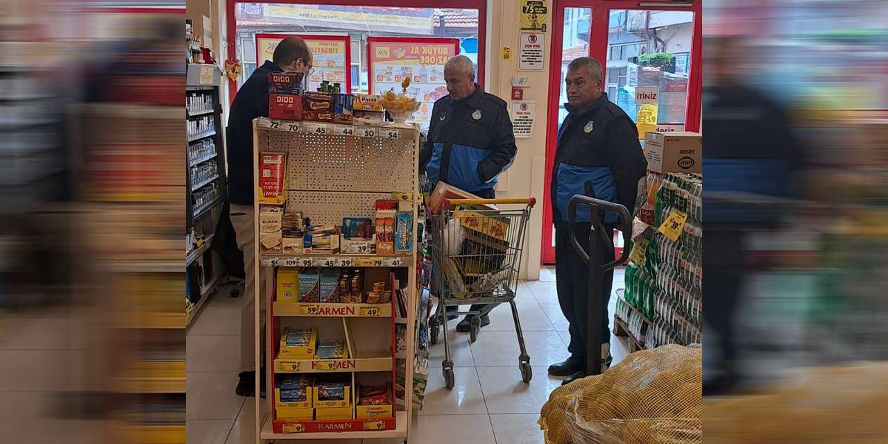 Keskin’de marketler denetim altında