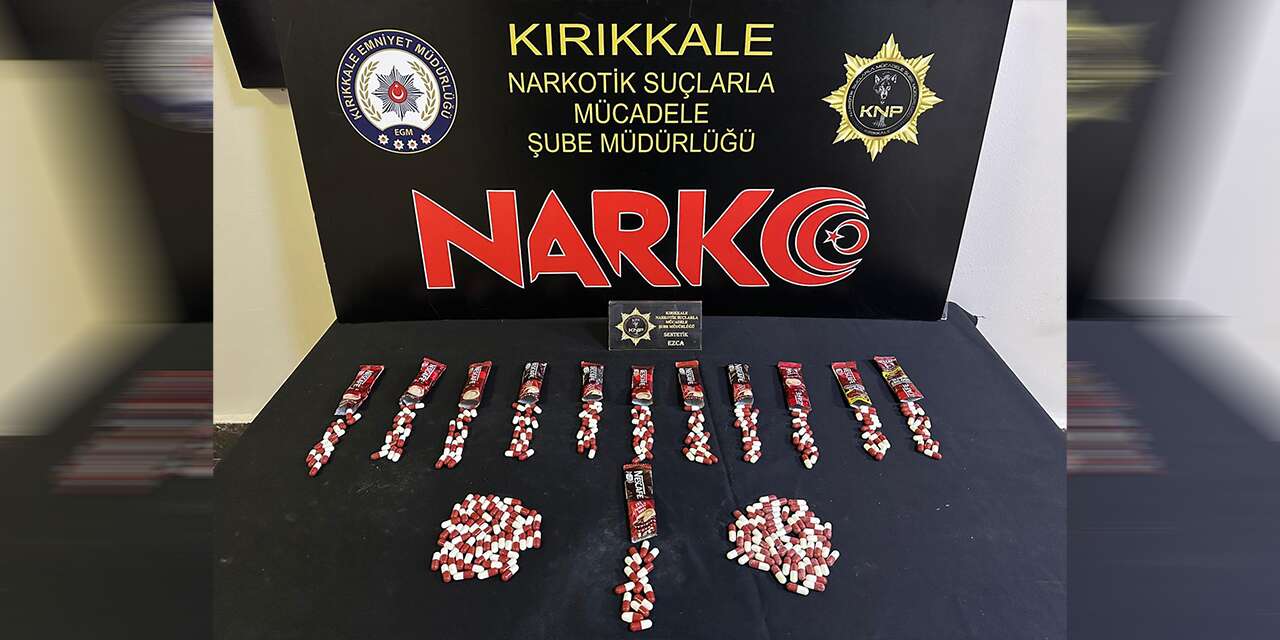 Kırıkkale’de narkotik operasyonu