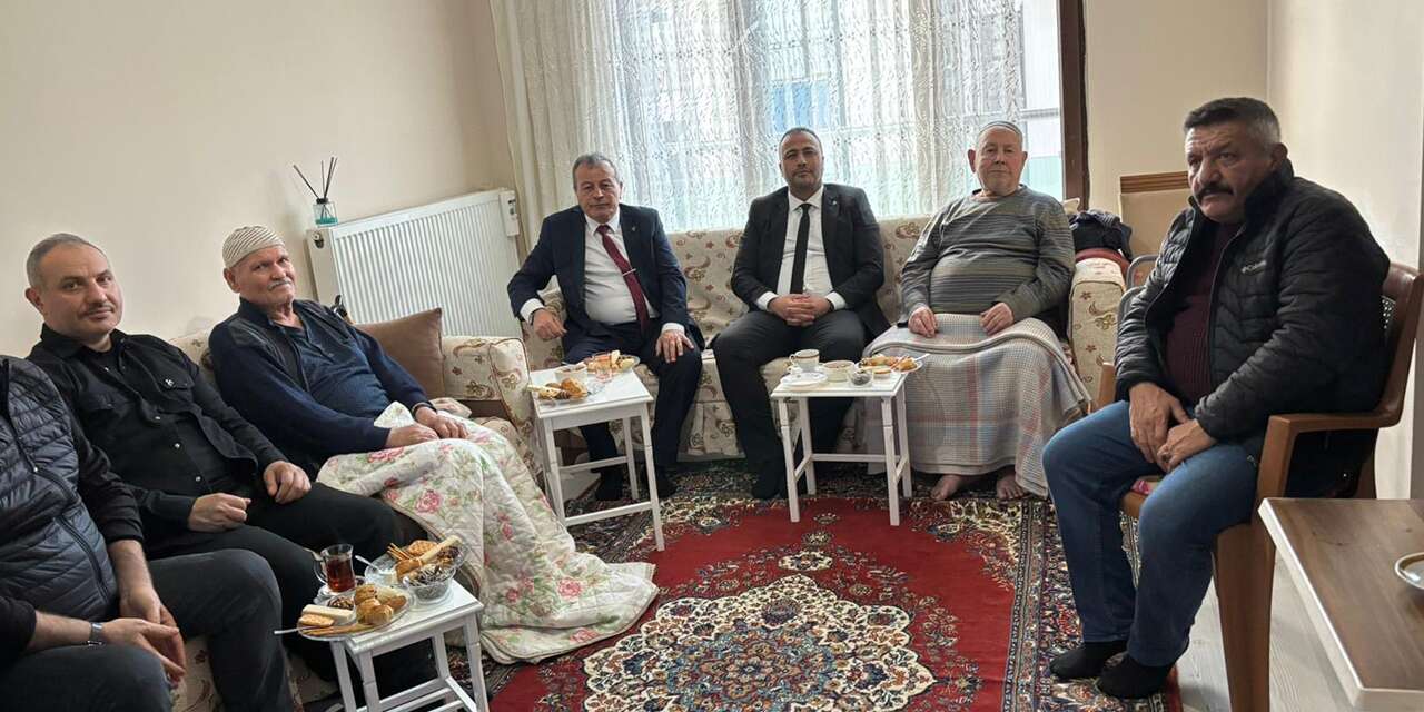 MHP heyetinden geçmiş olsun ziyareti