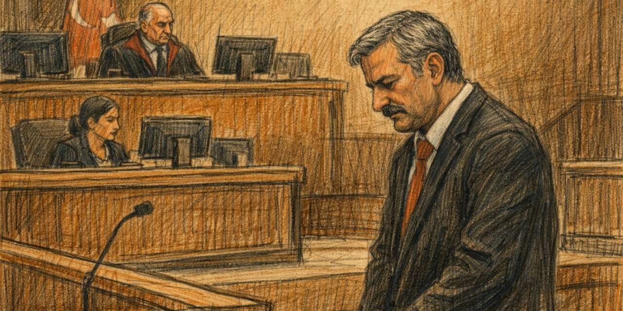 Eski Yahşihan Belediye Başkanı Ahmet Sungur hakim karşısında