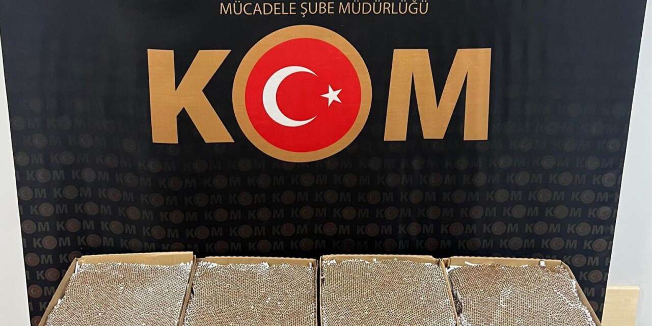 Yozgat’ta 20 bin makaron ele geçirildi