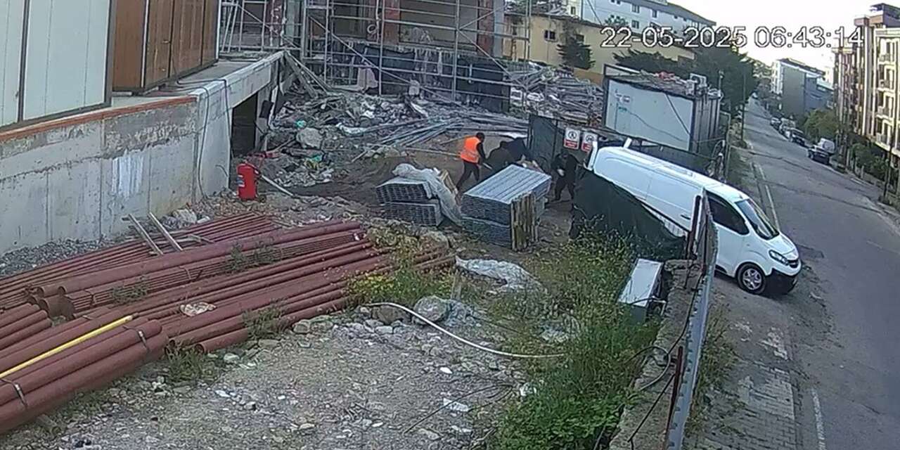 Kırıkkale’de inşaatta yok artık dedirten hırsızlık!