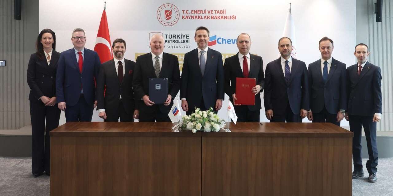 TPAO ile ABD’li enerji şirketi Chevron, petrol alanlarında arama yapmak üzere anlaştı