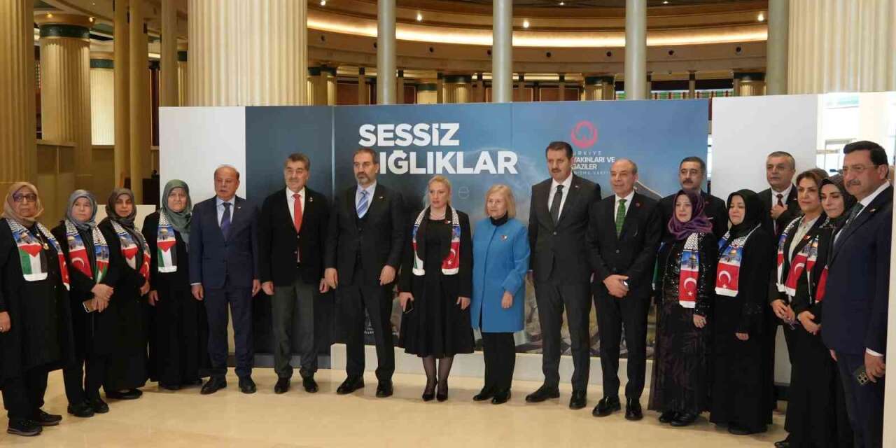 Millet Kütüphanesi’nde ’Gazze’ temalı filografi sergisi açıldı