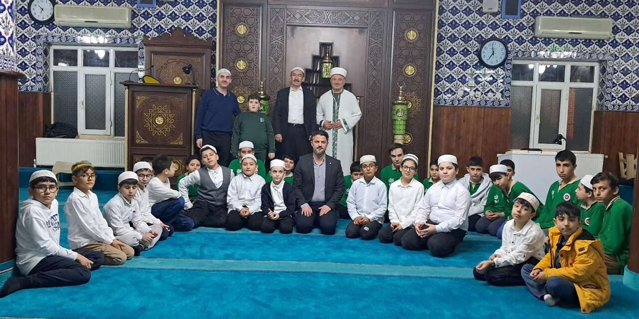 Barbaros Camii’nde 6 Şubat Depremi unutulmadı