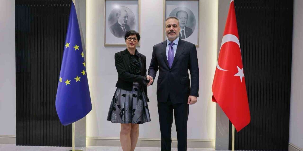 Fidan, Avrupa Komisyonu’nun Genişlemeden Sorumlu Komiseri Marta Kos ile bir araya geldi