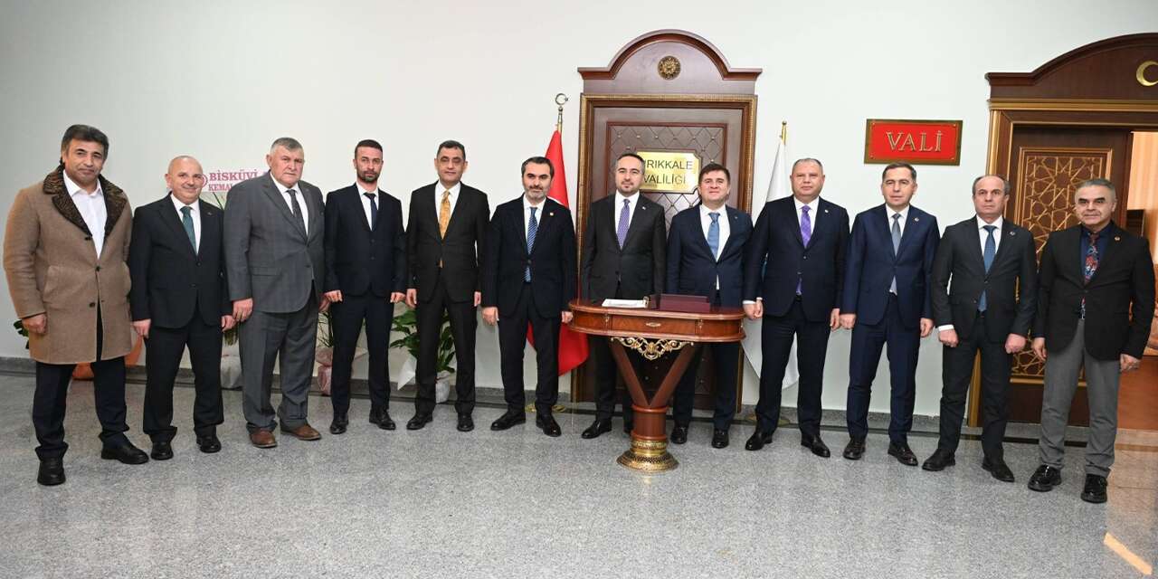 Demiralp’ten Vali Sarıibrahim’e hayırlı olsun ziyareti