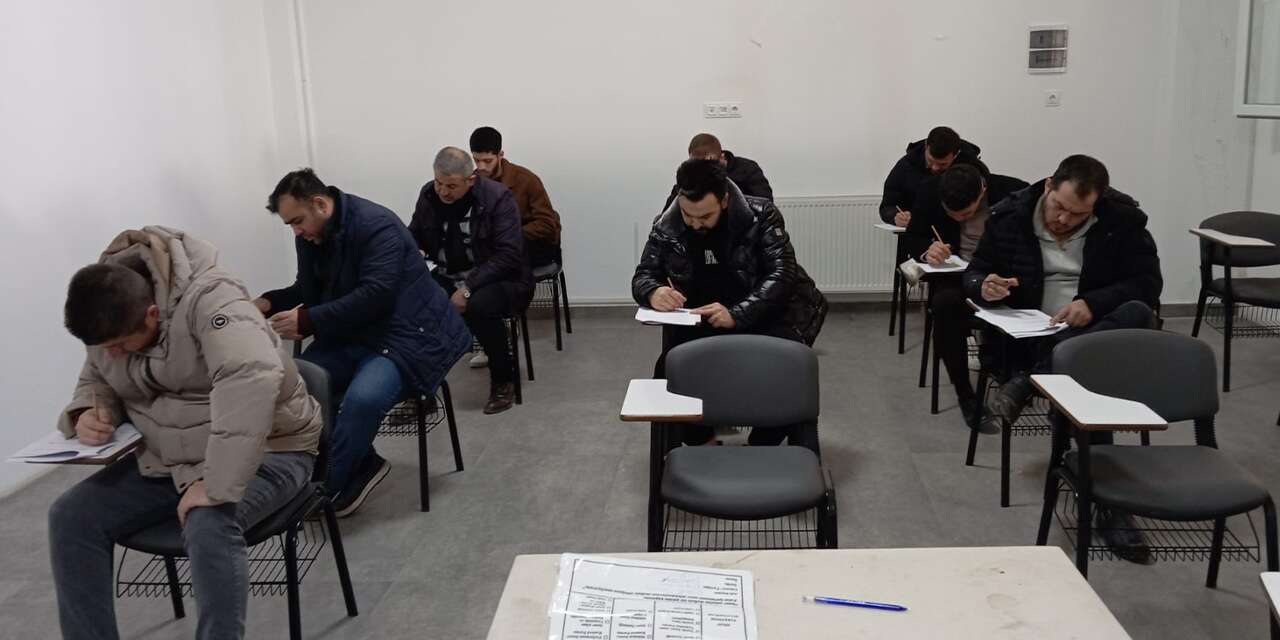 TSO tarafından mesleki yeterlilik belgesi sınavı yapıldı