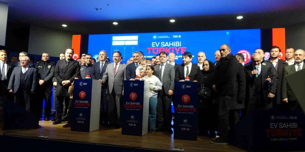 Yozgat’ta 2 bin 858 hak sahibi kura ile belirlendi