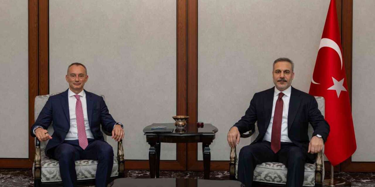 Bakan Fidan, Gazze Yüksek Temsilcisi Mladenov’u kabul etti