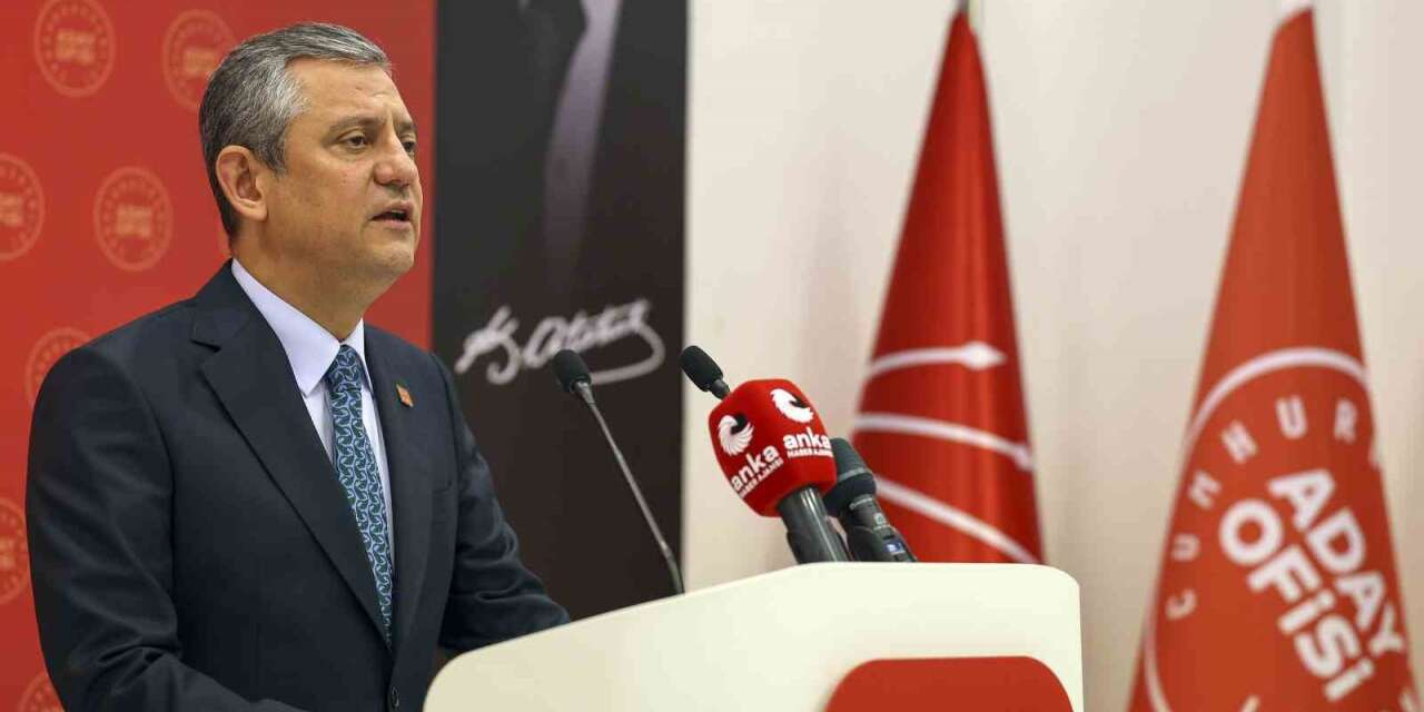 CHP Genel Başkanı Özel: "Borçların yapılandırılması hayati bir gereklilik haline gelmiştir"