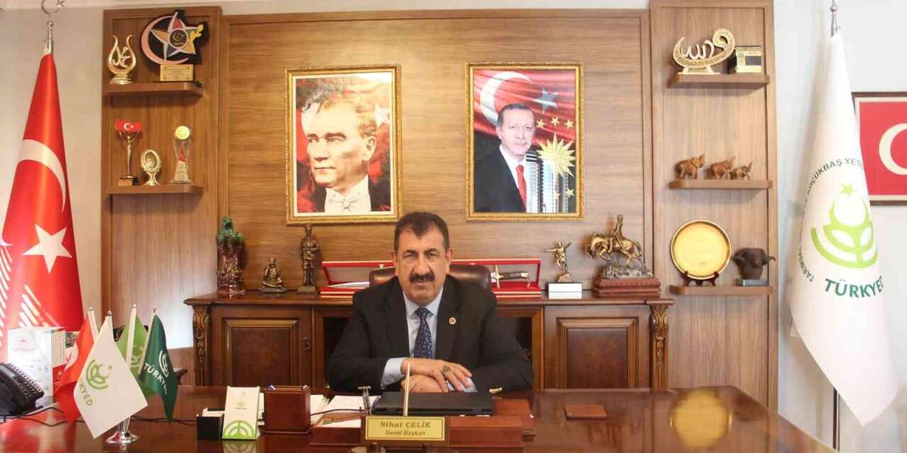 TÜRKYED Genel Başkanı Çelik: "Hayvan sayımızdaki yüzde 5,4’lük artış memnuniyet vericidir"