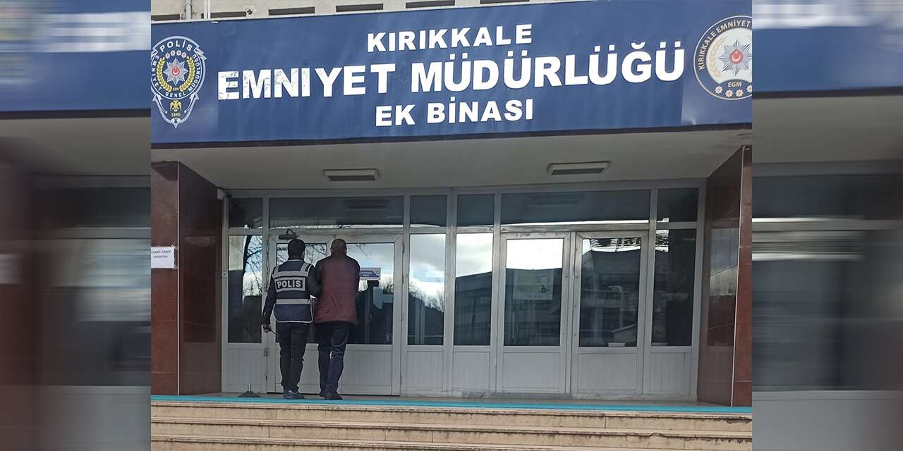 Kırıkkale’de o hırsız bakın ne yaptı! Polisler yakaladı