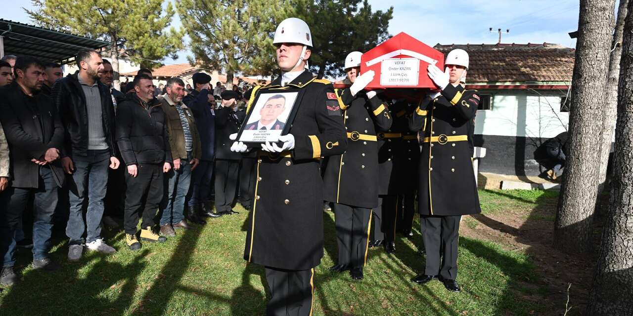 Jandarma Uzman Çavuş Önder Kazan’a son görev!