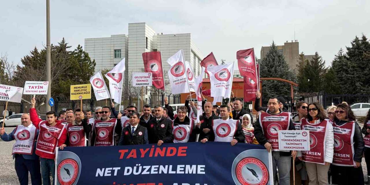 ÜNİPERSEN Genel Başkanı Güzel: "Tayin sorunuyla ilgili bir yıldır devam eden bir süreç var"