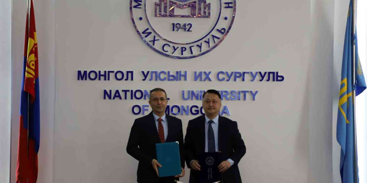 Yunus Emre Enstitüsü ile Moğolistan Devlet Üniversitesi arasında mutabakat zaptı imzalandı