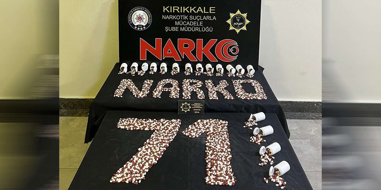 Kırıkkale’de uyuşturucu zanlıları teknik ve fizik takiple yakalandı!