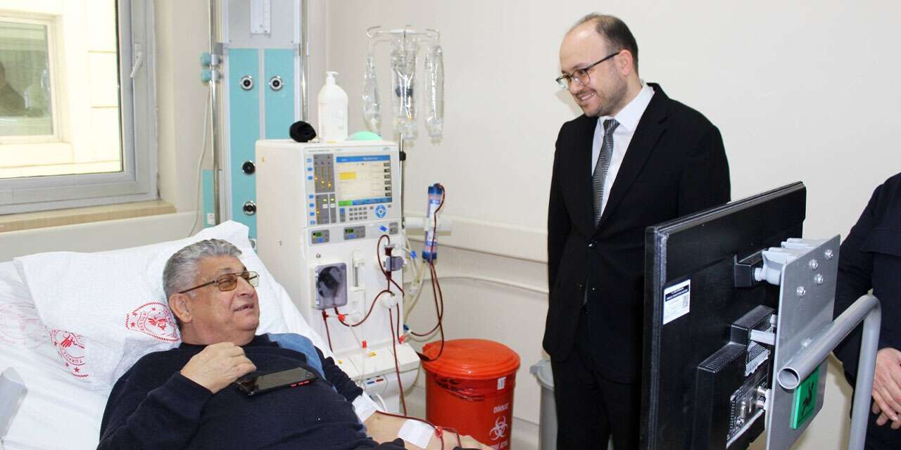 Hastanenin diyaliz servisi yenilendi
