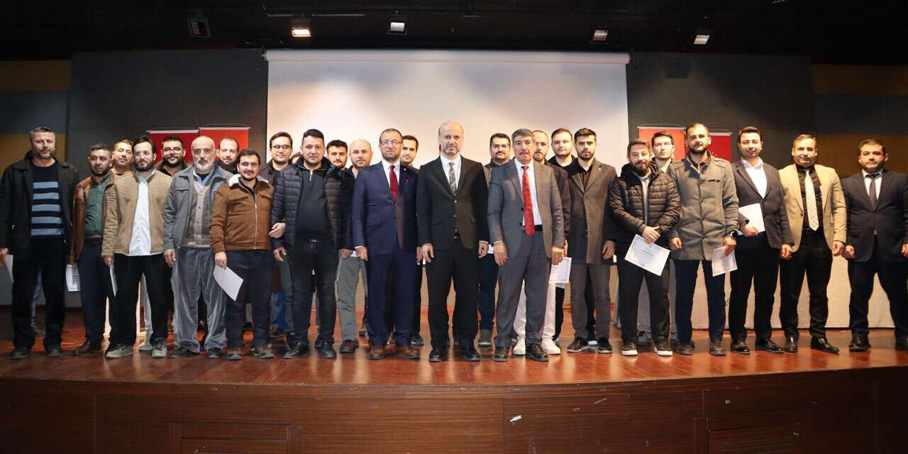 Müftü Abdurrahman Kotan, personel ile buluştu