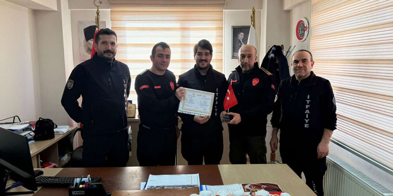 Kırıkkale İtfaiyesi, 51 belediye arasında akredite olmayı başardı