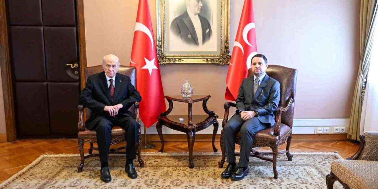 Bakan Gürlek, MHP lideri Bahçeli’yi ziyaret etti