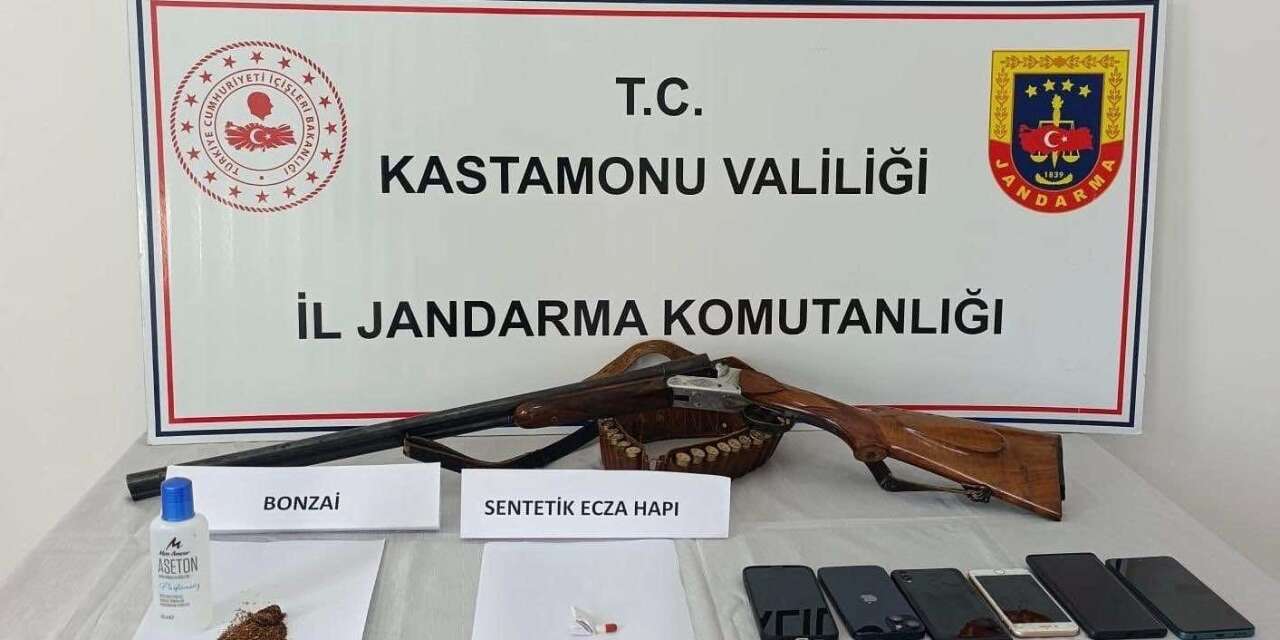 Kastamonu’da uyuşturucu operasyonu: 11 gözaltı