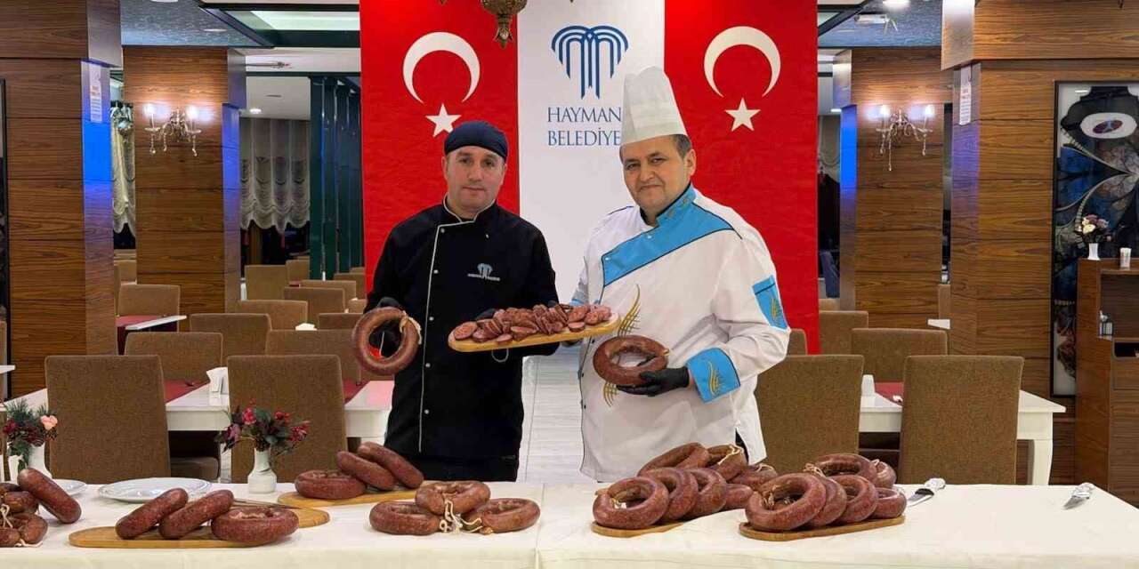 Haymana Sucuğu coğrafi işaret aldı