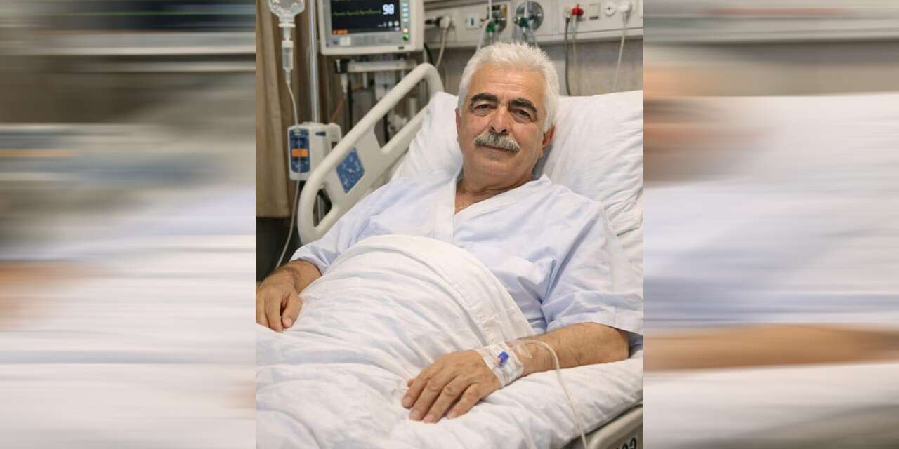 Mustafa Pekdoğan, hastanede tedavi altında!