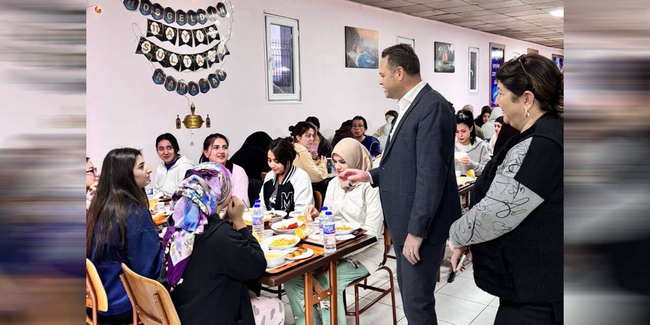 Kaletepe Kız Öğrenci Yurdu’nda manevi iftar buluşması