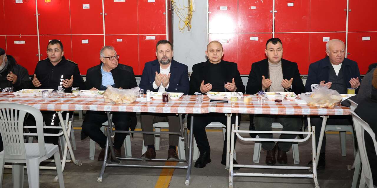 Önal, itfaiye personeliyle iftar sofrasında buluştu