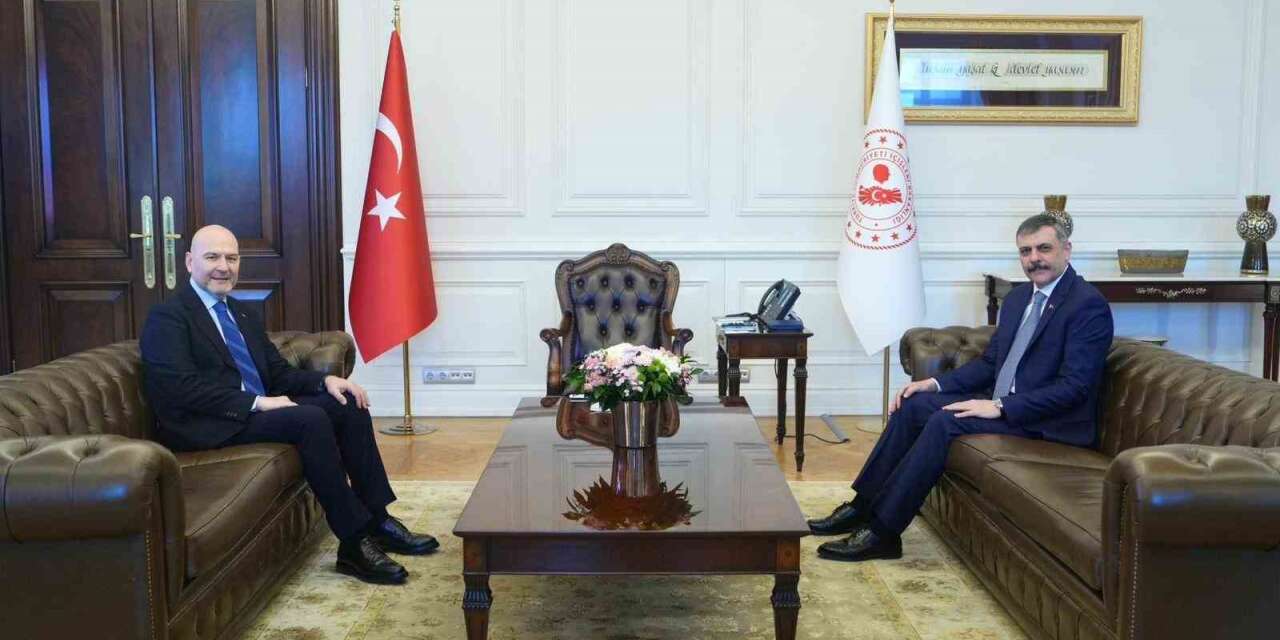 Süleyman Soylu’dan İçişleri Bakanı Çiftçi’ye "hayırlı olsun" ziyareti