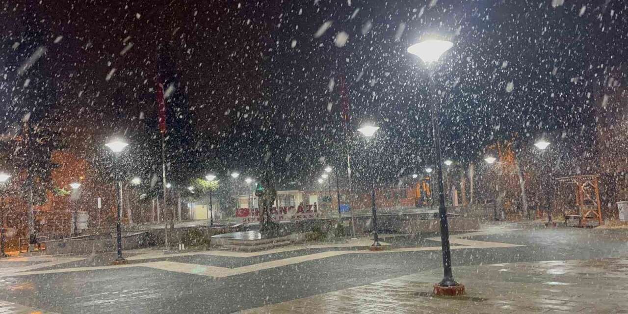 Kastamonu’da kar yağışı etkili oldu