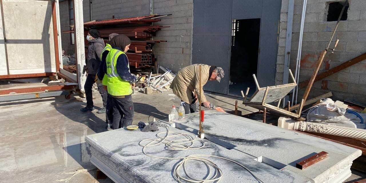 Sorgun Belediyesi Sanat Atölyesi dünya pazarına açıldı: İlk ihracat Bosna Hersek’e