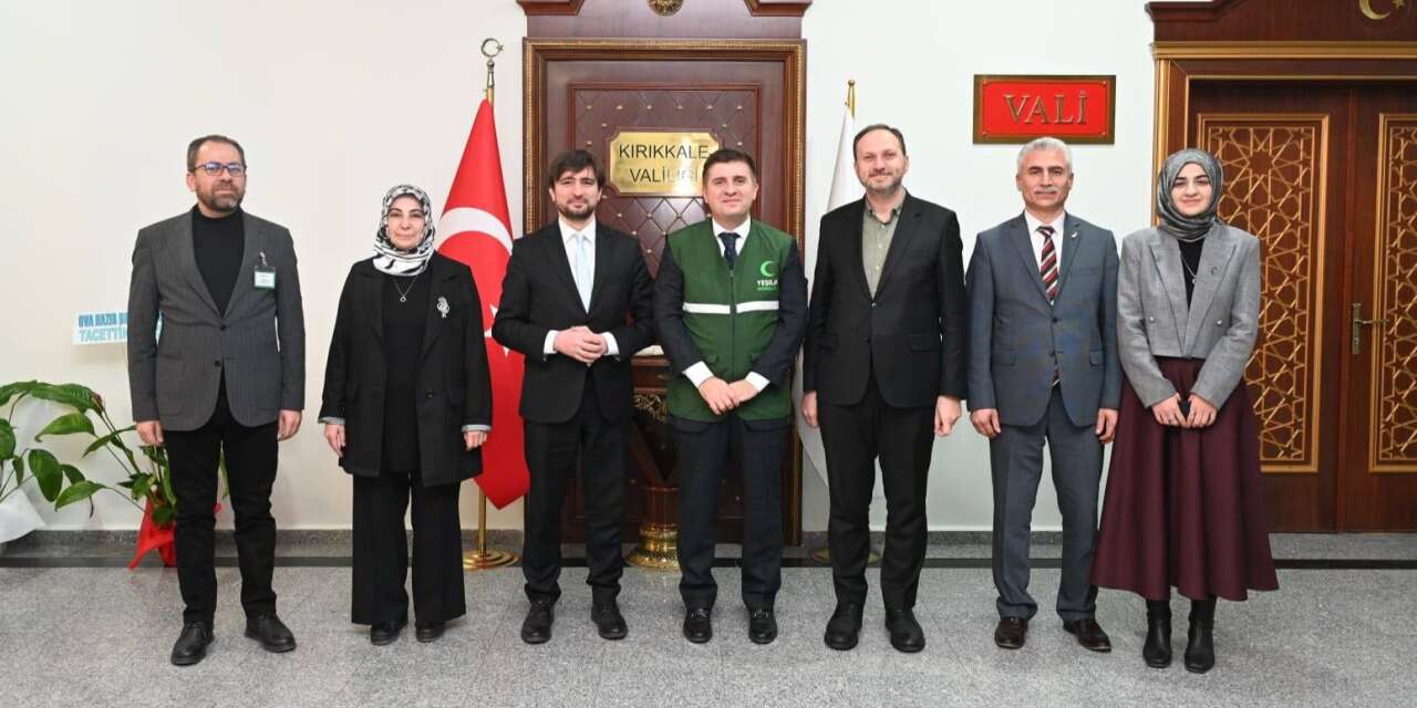 Yeşilay Genel Başkanı Dinç’ten Vali Sarıibrahim’e hayırlı olsun ziyareti