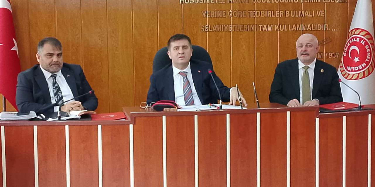 İl Genel Meclisinin çalışmalar görüşüldü