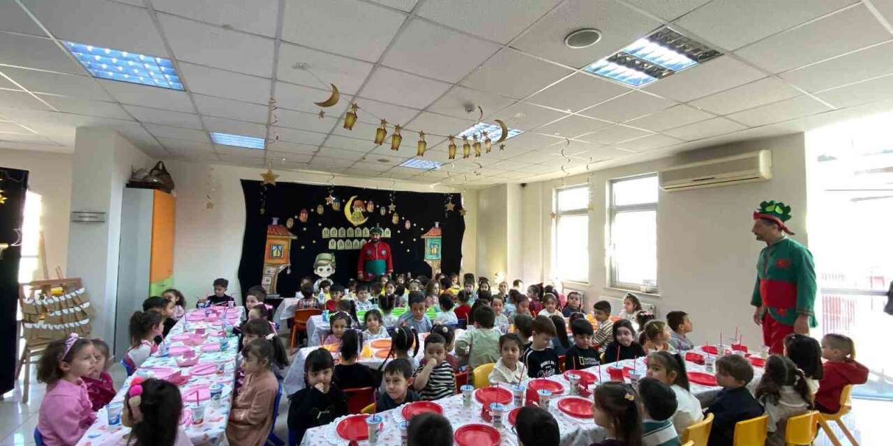 Pursaklar’da miniklerin tekne orucu heyecanı