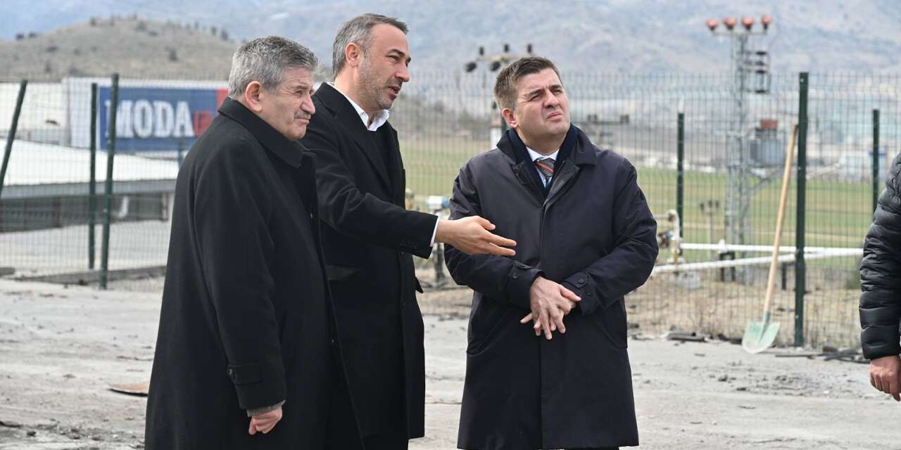 Vali Sarıibrahim, OSB çalışmalarını inceledi