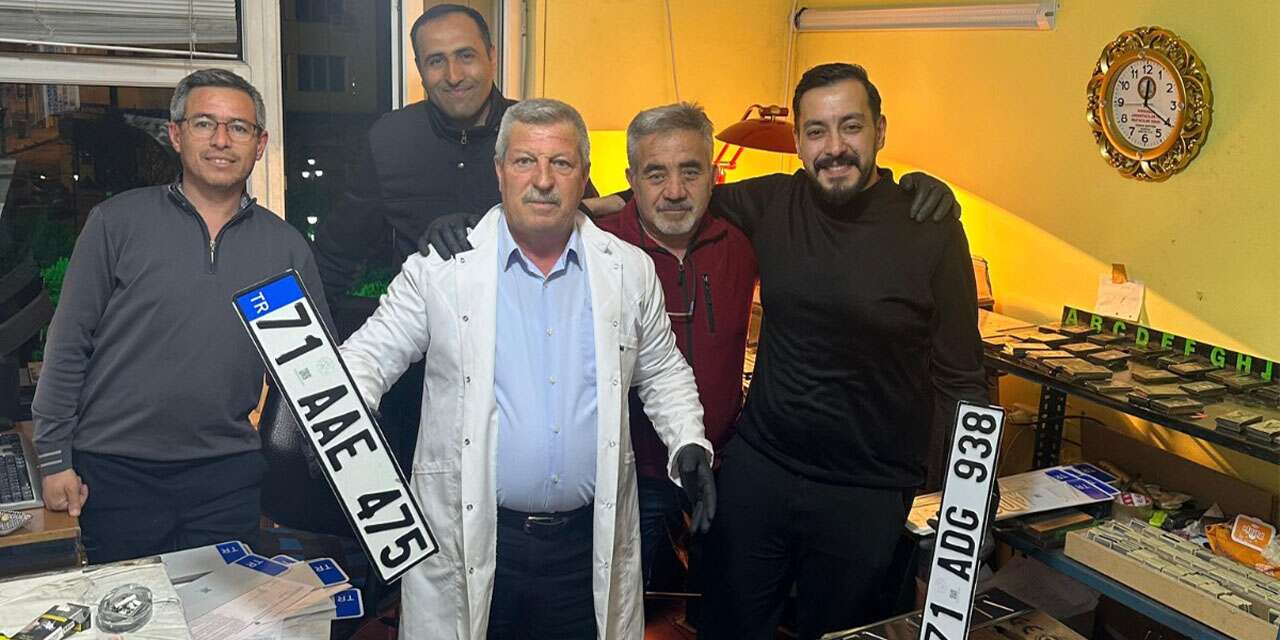 Kırıkkale’de APP Plaka Yoğunluğu Esnaf Odası Sabaha Kadar Mesai Yaptı