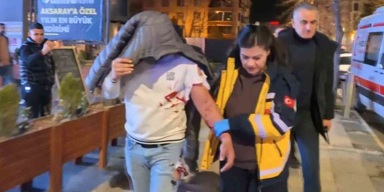 Kafedeki tartışmada kan aktı! 1 kişi yaralandı!