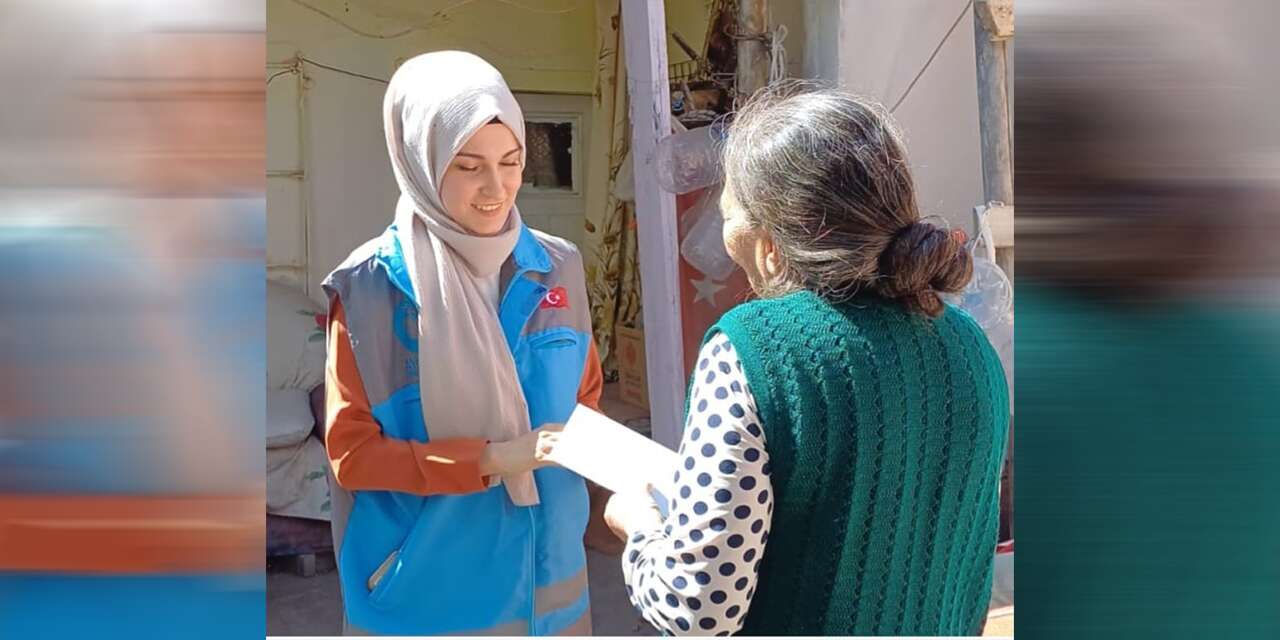 Ayyıldız Yardım Derneği, ihtiyaç sahiplerinin yanında