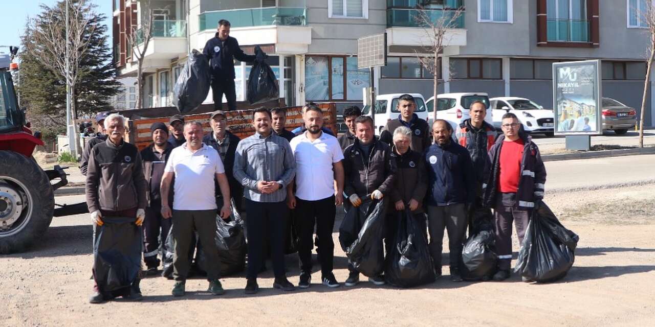Yahşihan Belediyesi’nden Yenişehir’de yoğun temizlik mesaisi