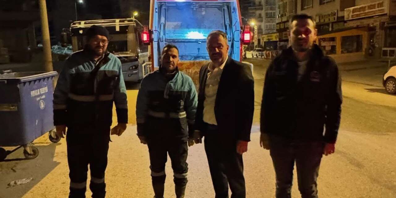 Pursaklar Belediyesi, temizlik için 24 saat sahada
