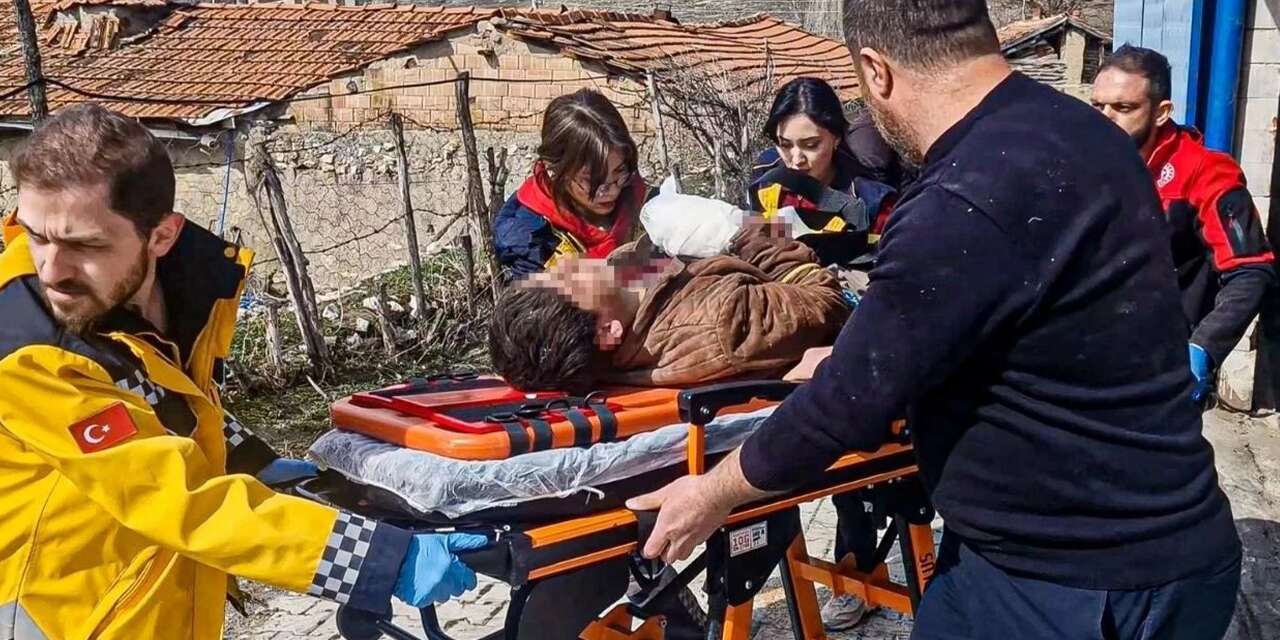 Buğday aktarımı sırasında facia! Parmakları koptu!