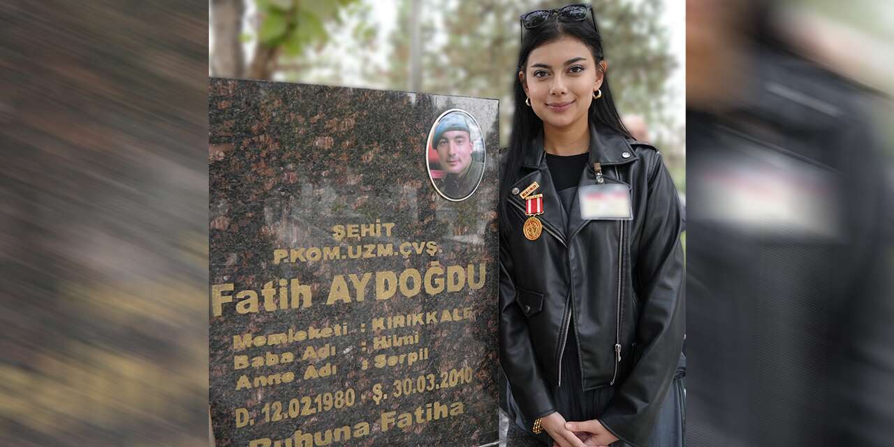 5 yaşındayken babası şehit olmuştu: Madalyasını gururla taşıyor